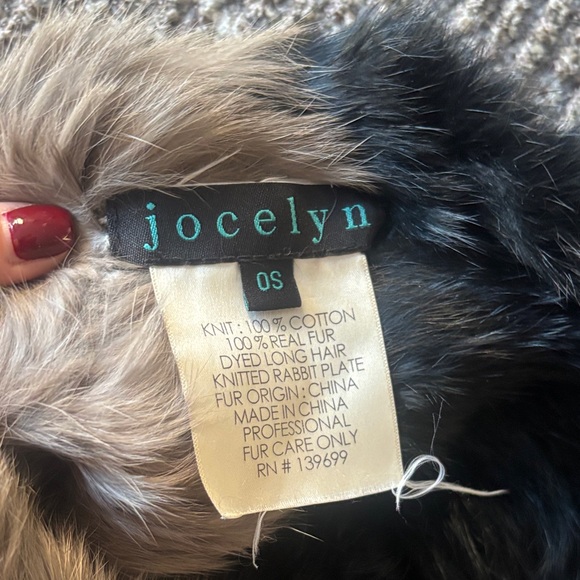 Jocelyn Loop Fur Scarf - Picture 3 of 3